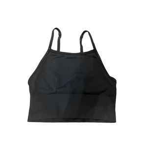 Black lululemon sports bra